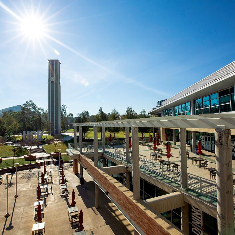 HUB Plaza During the Day
